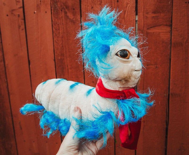 Toy Vault The Worm from Labyrinth Plush (14-Inch), Cute Plushie Stuffed Animal, Licensed Jim Henson Productions - Image 5