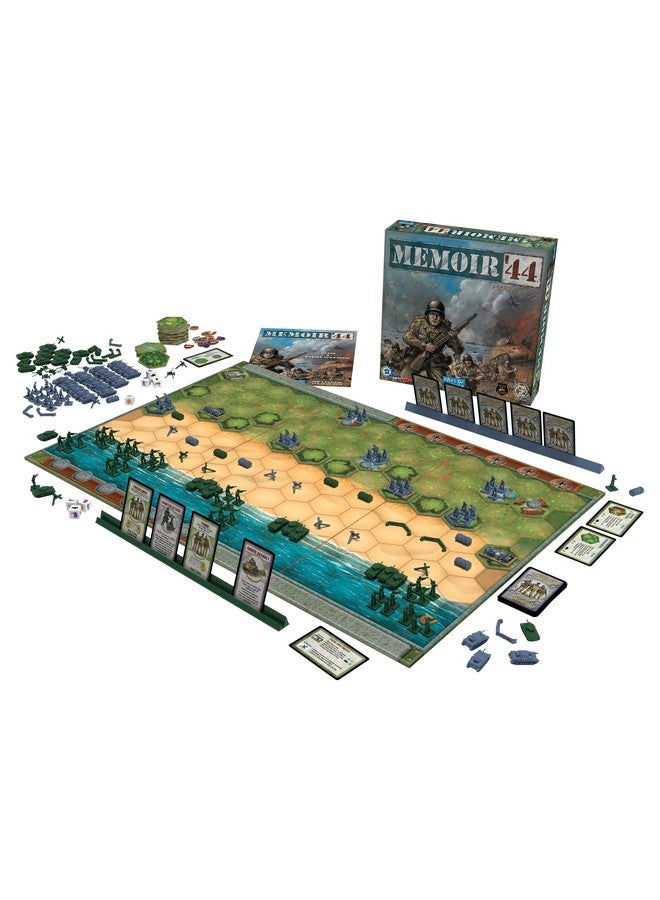 Days of Wonder Memoir '44 Board Game - WWII Historical Board Game of Epic Battles! Tabletop Miniatures Strategy Game for Kids & Adults, Ages 8+, 2-8 Players, 30-60 Minute Playtime, Made by Days of Wonder - Image 2