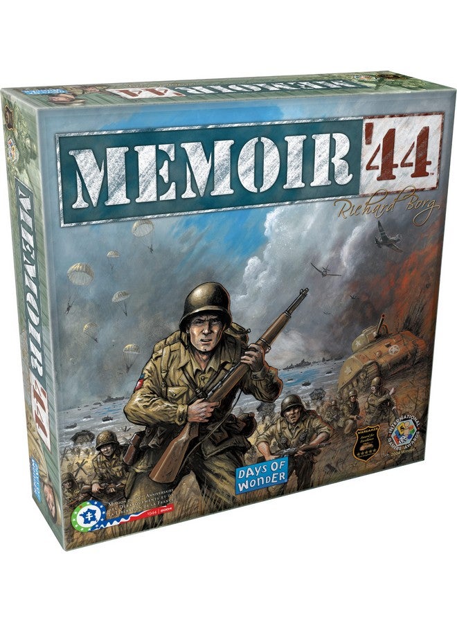 Days of Wonder Memoir '44 Board Game - WWII Historical Board Game of Epic Battles! Tabletop Miniatures Strategy Game for Kids & Adults, Ages 8+, 2-8 Players, 30-60 Minute Playtime, Made by Days of Wonder - Image 1