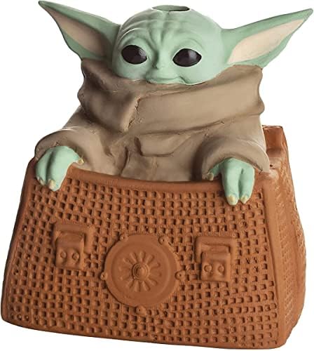 Chia Pet Star Wars the Child in Mandos Satchel with Seed Pack, Decorative Pottery Planter, Easy to Do and Fun to Grow, Novelty Gift, Perfect for Any Occasion - Image 2