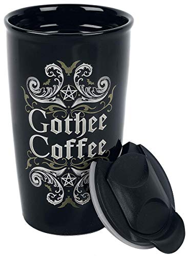 Alchemy Gothic The Vault Gothee Coffee Double Walled Ceramic Mug - Image 3