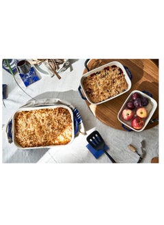STAUB Staub Ceramic 2-pc Rectangular Baking Dish Set - Dark Blue  - Image 2