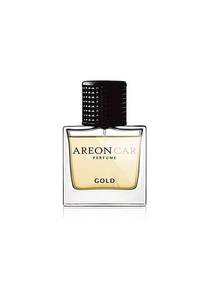 Areon Luxury Air Freshener Car Perfume (Gold 50ml) - Image 4