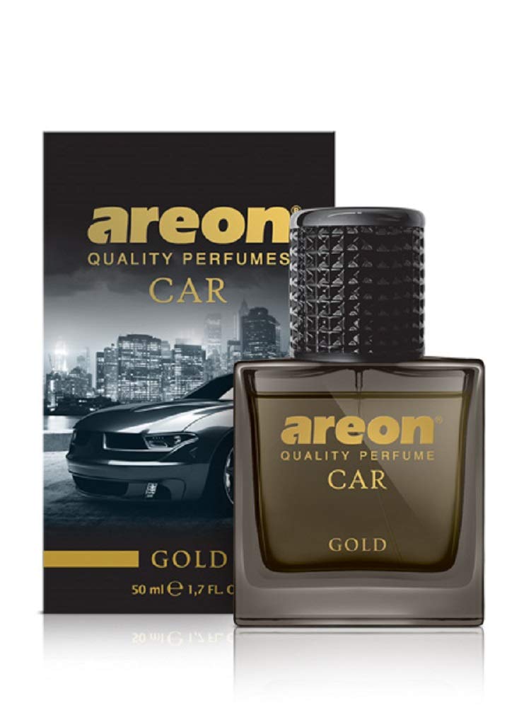 Areon Luxury Air Freshener Car Perfume (Gold 50ml) - Image 1