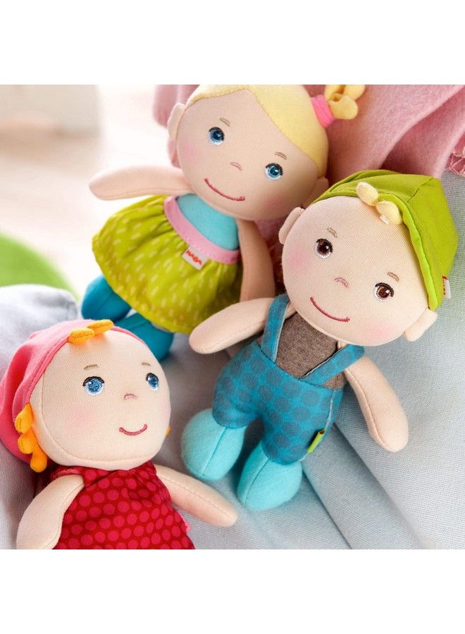 HABA Mini Soft Doll Matteo Tiny 6" First Baby Boy Doll From Birth And Up - Image 4