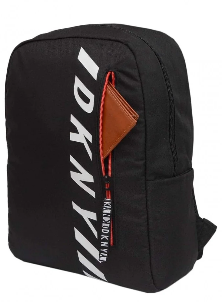 دكني حقيبة ظهر للكمبيوتر المحمول DKNY Zoom Business Travel Daypack للرجال والنساء والمراهقين (أسود)