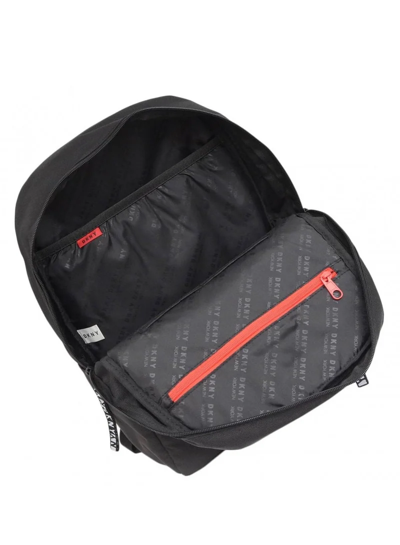 دكني حقيبة ظهر للكمبيوتر المحمول DKNY Zoom Business Travel Daypack للرجال والنساء والمراهقين (أسود)