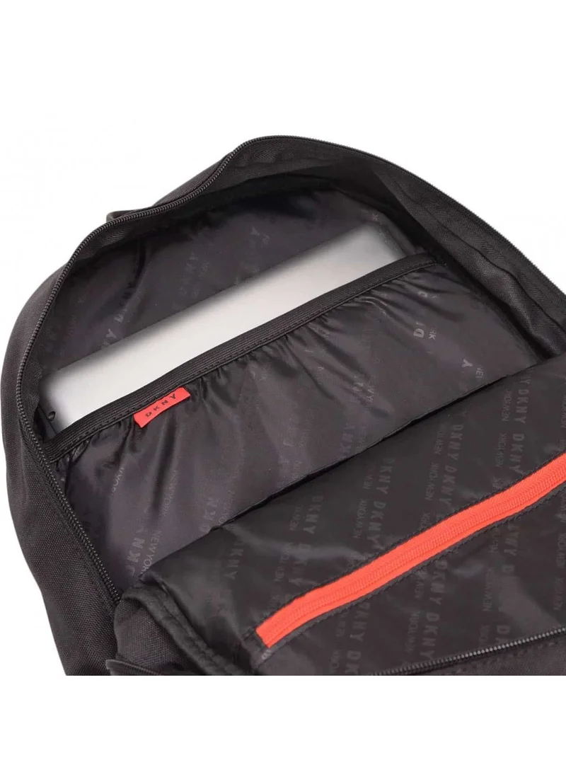 دكني حقيبة ظهر للكمبيوتر المحمول DKNY Zoom Business Travel Daypack للرجال والنساء والمراهقين (أسود)