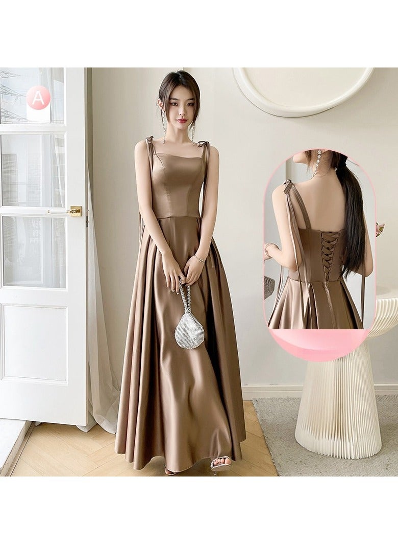 KUYING New Fashionable and Elegant Bridesmaid Dress  - Image 1