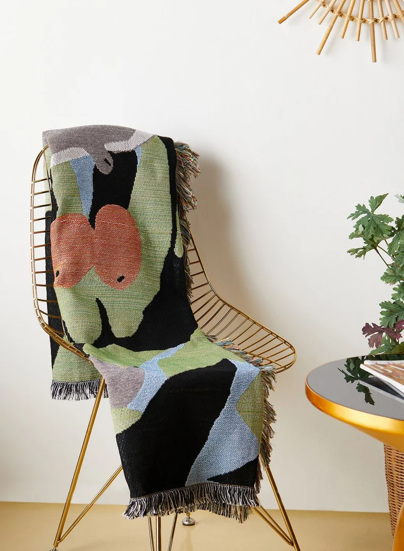 AURORA Bird Printed Blanket