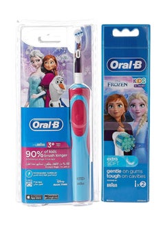 Vitality D12 Frozen Rechargeable Kids Tooth Brush Frozen + Eb 10 2K Kids Brush Head - pzsku/ZDAC3945C1DA9173544EDZ/45/_/1711023625/1c46596c-a868-428d-b159-3a80051b1303