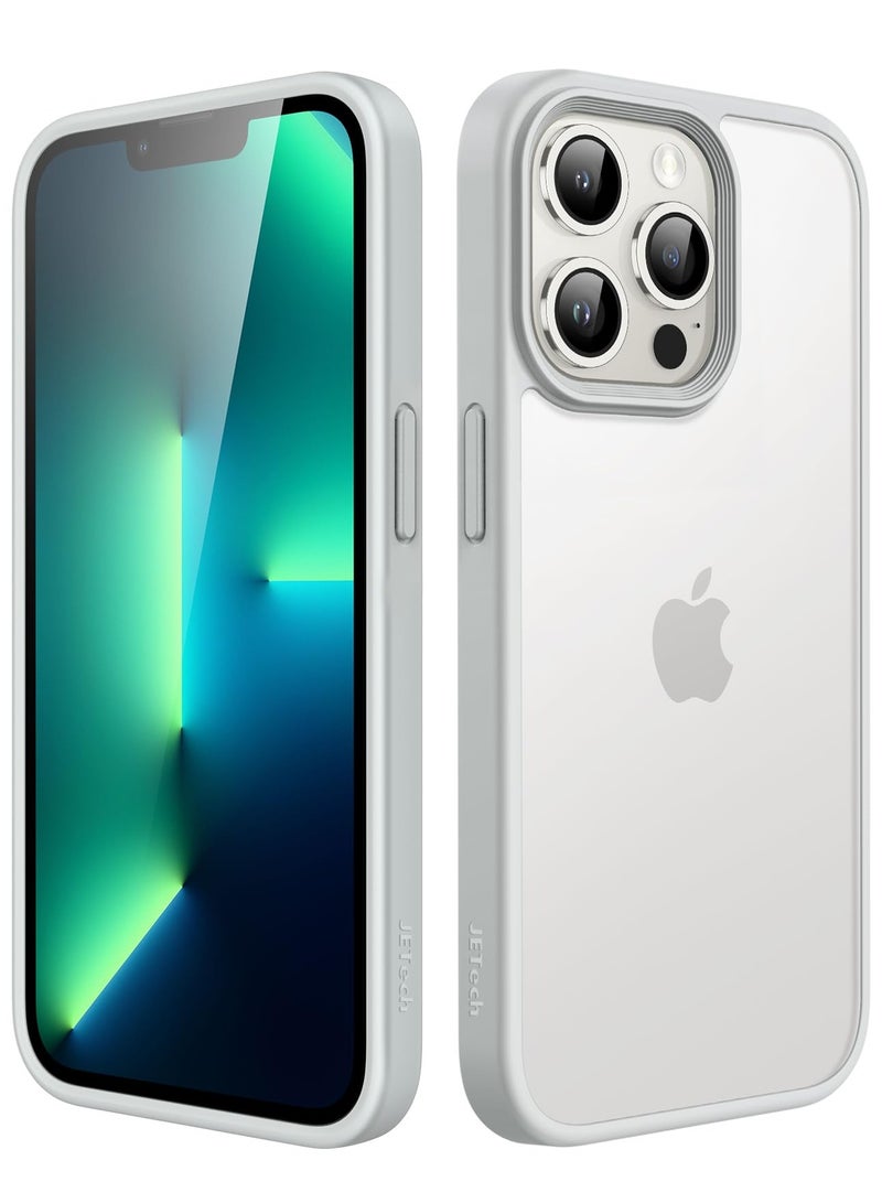 Jetech Matte Case for iPhone 13 Pro Max 6.7 Inch Shockproof Military Grade Drop Protection Frosted Translucent Back Phone Cover Anti Fingerprint Grey - Image 1