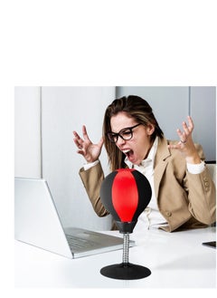 SYOSI Stress Buster Desktop Punching Bag - Suctions to Your Desk, Heavy Duty Stress Relief Ball, Funny Gifts for Boss or Coworker  - Image 4