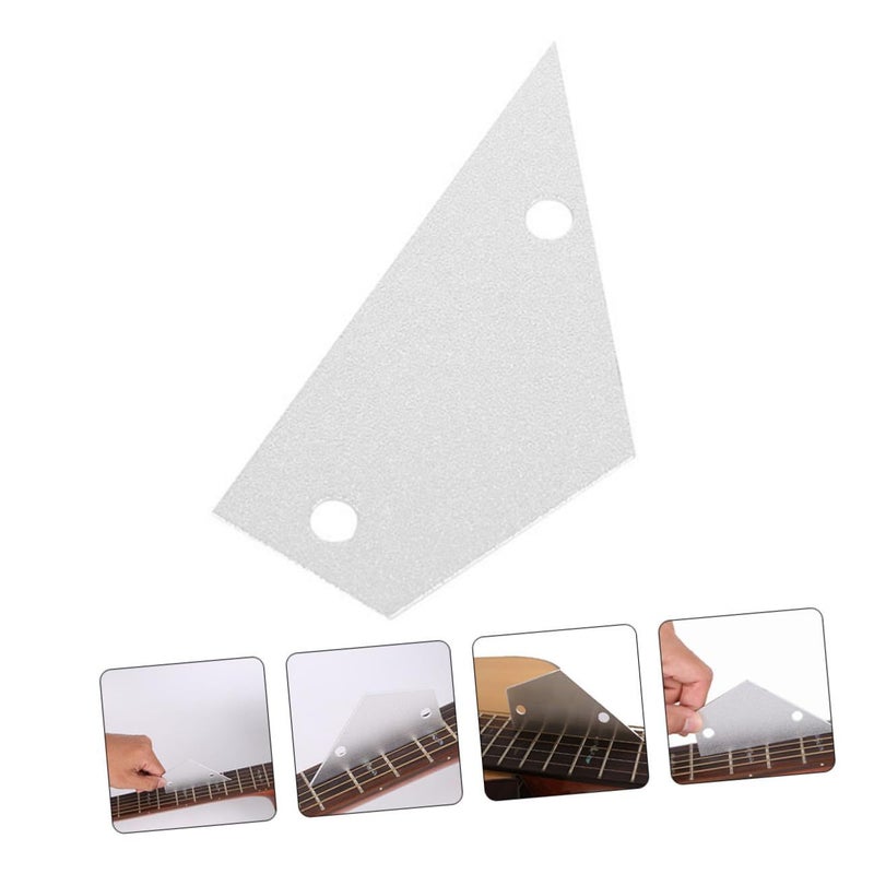 Metal Bass Leveling Tool Serrated Edge String Height Gauge for Guitar Fretboard - Image 4