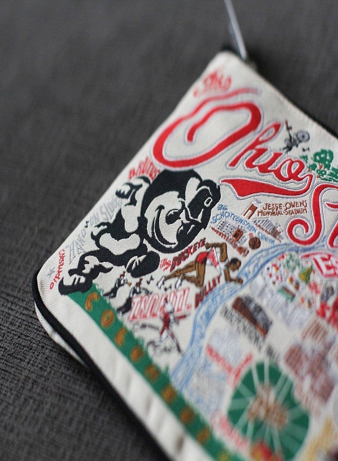 catstudio Ohio State University Collegiate Zipper Pouch Purse | Holds Your Phone, Coins, Pencils, Makeup, Dog Treats, & Tech Tools - Image 4