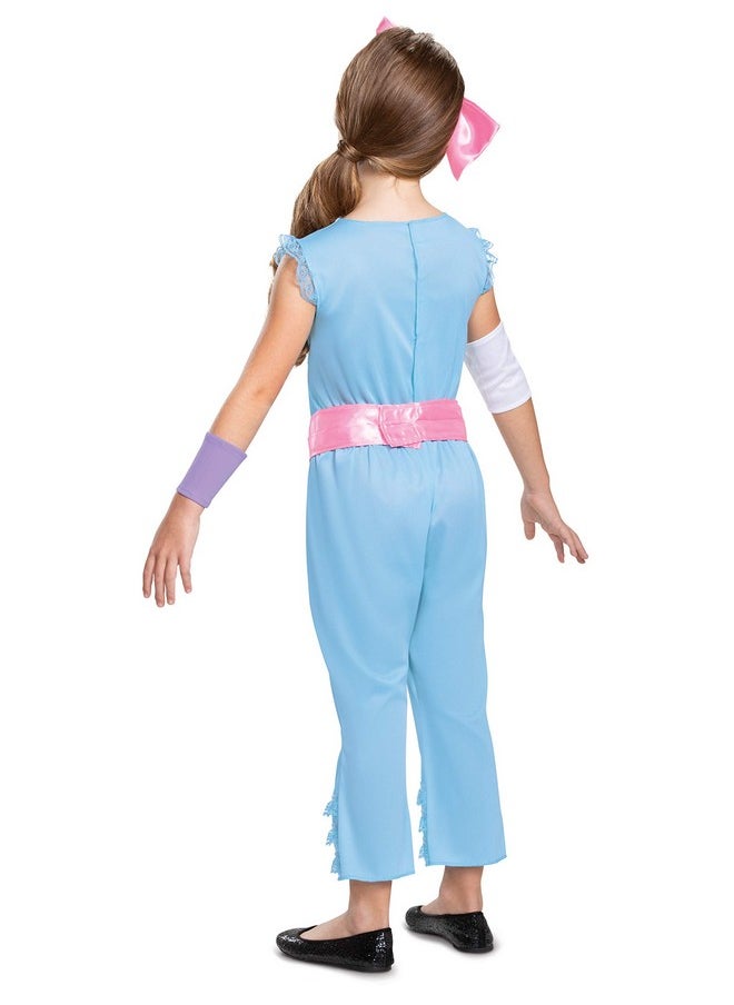 Disguise Disguise Disney Pixar Bo Peep Toy Story 4 Classic Girls' Costume, Blue  - Image 2