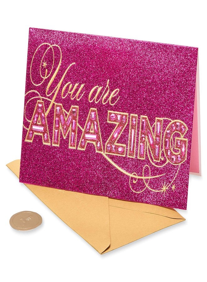 Papyrus Friendship Card for Her - BCRF Partnership (You Are Amazing) - Image 4