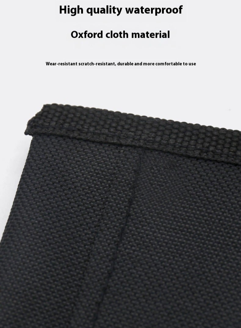Generic Luggage Cup Holder for Travel - 3 Partition Design, Durable Oxford Fabric (Black)  - Image 3