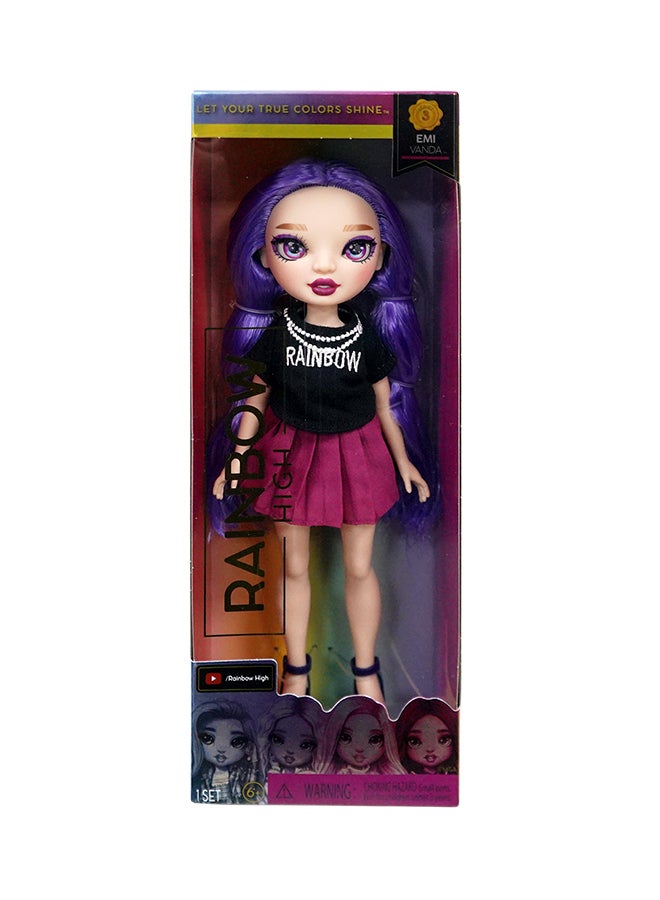 RAINBOW HIGH Fashion Doll S3 - Emi Vanda - Image 1
