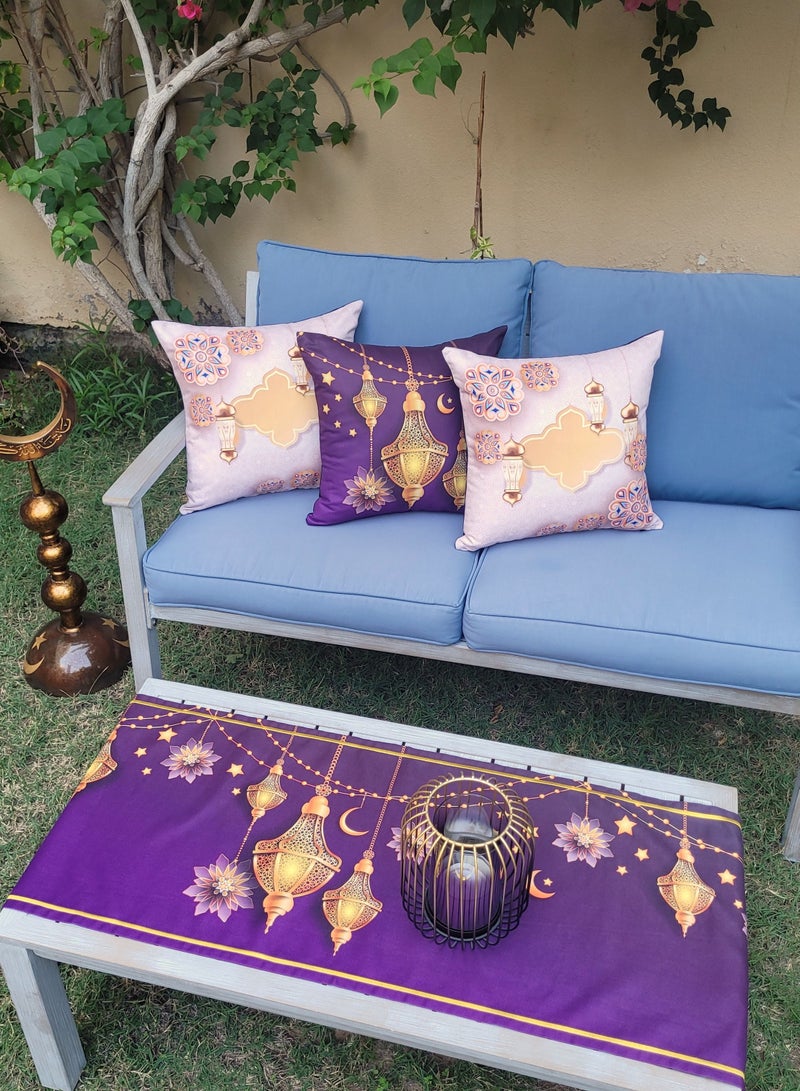 Alwan Set of 3 Ramadan Kareem Cushion Covers - Image 2