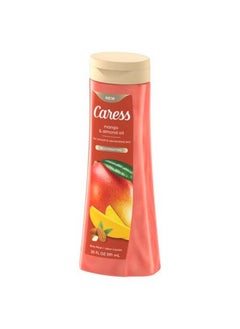 Caress Body Wash Mango & Almond Oil For Smooth And Rejuvenated Skin Body Soap 20 Fl Oz Pack Of 4  - Image 2