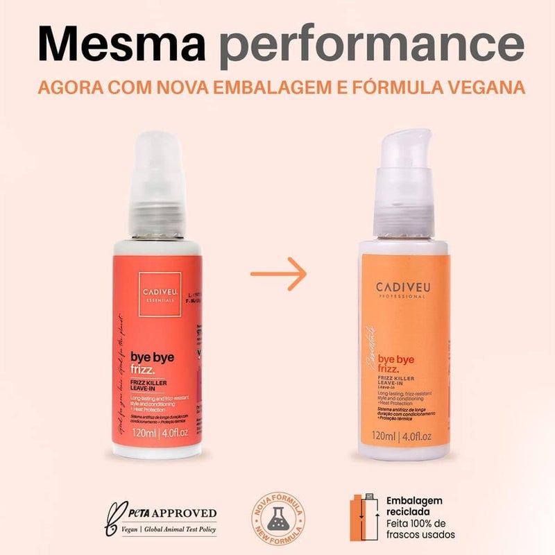 CADIVEU PROFESSIONAL Essentials Bye Bye Frizz LeaveIn 120ML