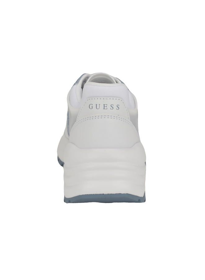 Guess Women's SAMRA Sneaker, Blue/White 420, 9.5 - Image 3