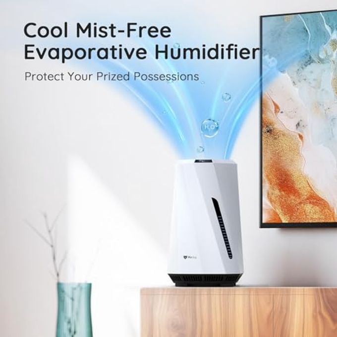 Airdog MOI Evaporative Humidifier for BabyMist-Free Humidifier, Mold Free humidifier, Quiet, LED Water Level Display for Premium Home Dcor & Protection, Washable Filter, 0.8 Gallon Tank, 5 Modes - Image 2