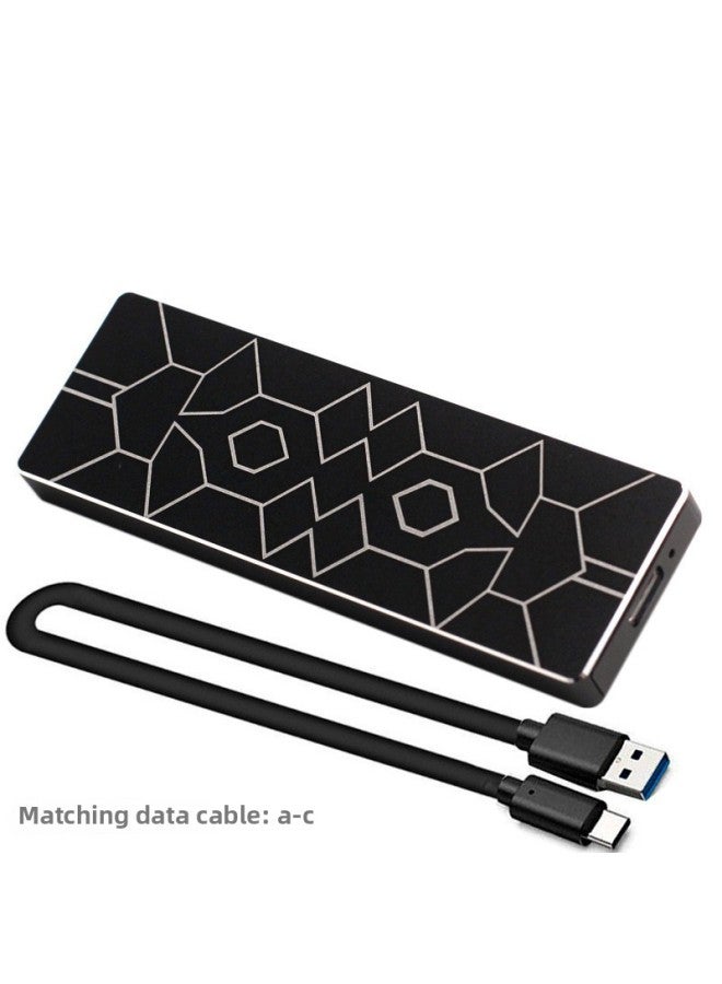 Type-C 3.1 Gen2 M.2 Nvme/Ngff Dual Protocol Mobile Hard Disk Box Notebook SSD Solid State Box-Color:M.2 NVMe/Ngff Dual Protocol