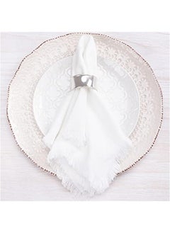 Handmade Cloth Napkins Bulk 18x18 Cotton Linen Dinner Napkins Rustic Cheesecloth Table Napkins for Wedding Party Baby Shower Set of 6 White - pzsku/ZDAC46A2E468907DBDEFDZ/45/_/1740553268/88bf1c50-b9c2-4cd6-80d0-9cca404c8c5e