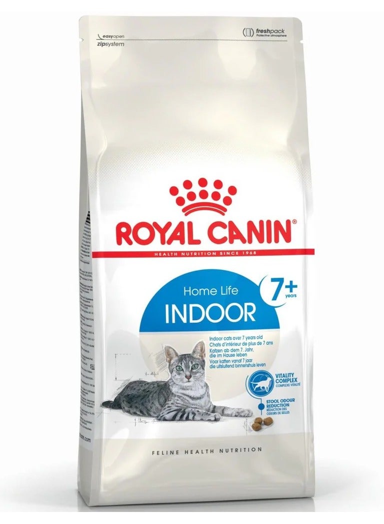 رويال كانين هوم لايف إندور 7 طعام جاف للقطط 3 كجم