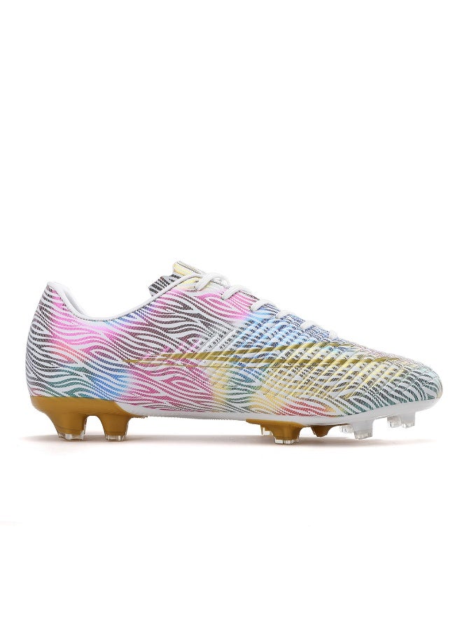 SKY WING Men's Soccer Cleats Firm Ground Soccer Shoes Women's Turf Football Shoes Rugby Boots Outdoor Breathable Athletic Professional Unisex - Image 4