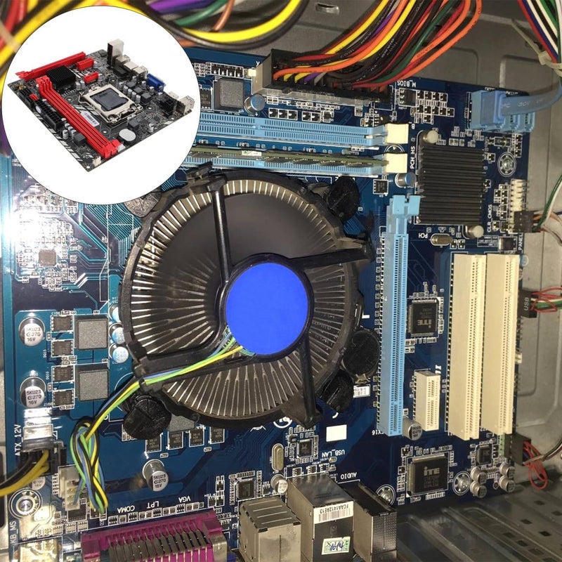 Micro ATX Motherboard LGA 1155 Socket Dual RAM Slots Supports Core CPUs USB Ports Solid Capacitors for Gaming Desktop PC - Image 4