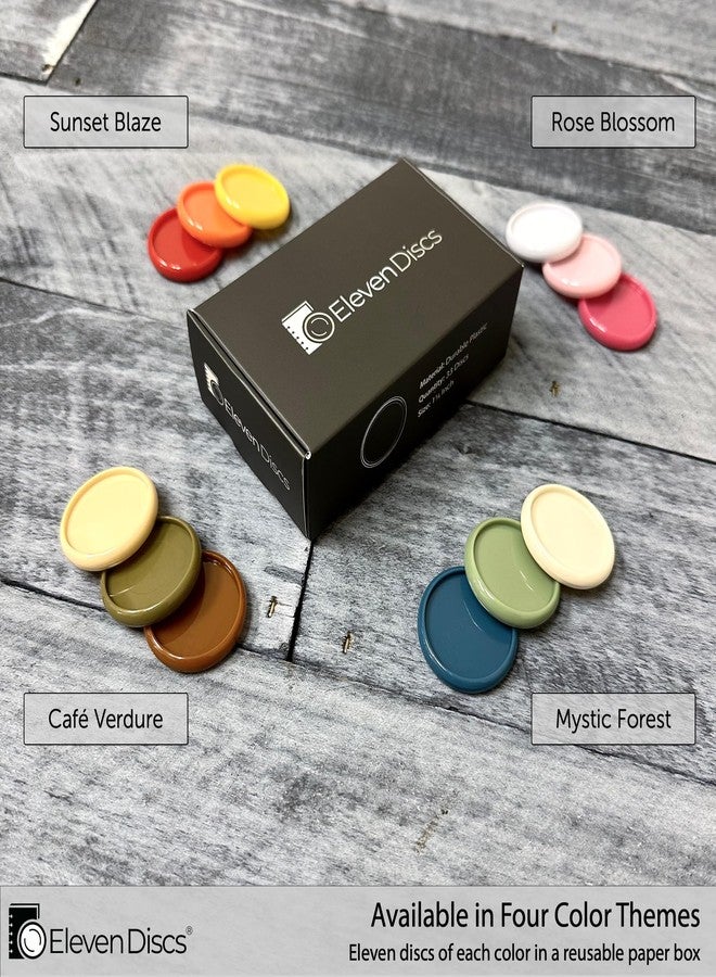 Eleven Discs 1¼-Inch Multicolor Plastic Discbound Expansion Discs - Mystic Forest Theme - Compatible with Circa, Arc, TUL, and More (Set of 33) - Image 4