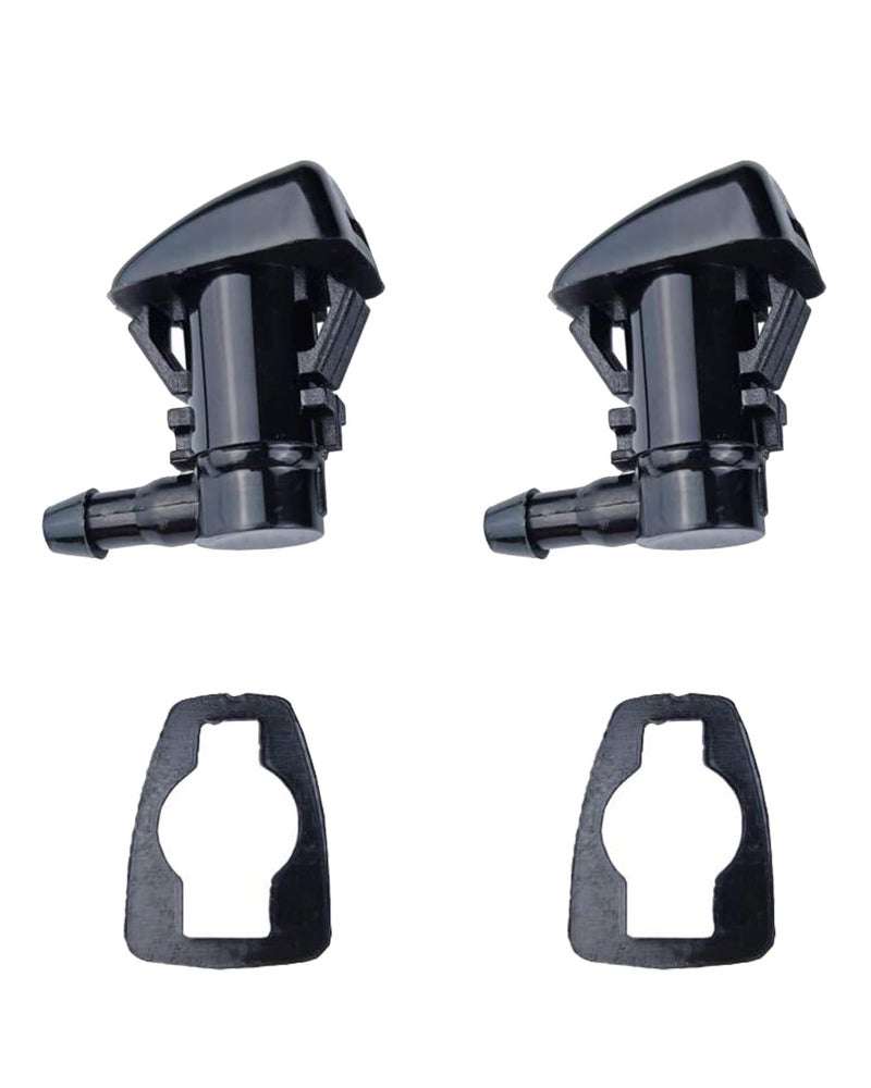 WayJun 55079049AA 55372143AB 47183 2 Pack Windshield Washer Nozzle Sprayers Kits Compatible with 20052016 Grand Cherokee 20052010 G6 20052013 Malibu Chrysler