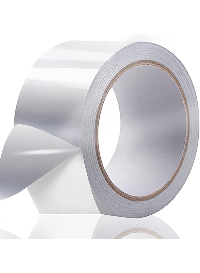 promass [Pack of 1] Aluminum Foil Tape - [2" x 15 Yards] - Insulation Adhesive Silver Metal Tape for HVAC, Sealing & Patching Hot & Cold Air Ducts - Image 1