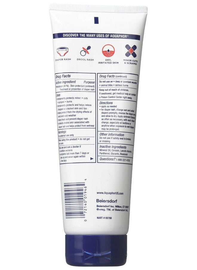 Aquaphor - Aquaphor Baby Healing Ointment Advanced Therapy 7 Ounce Tube (207ml) (2 Pack) - Image 1