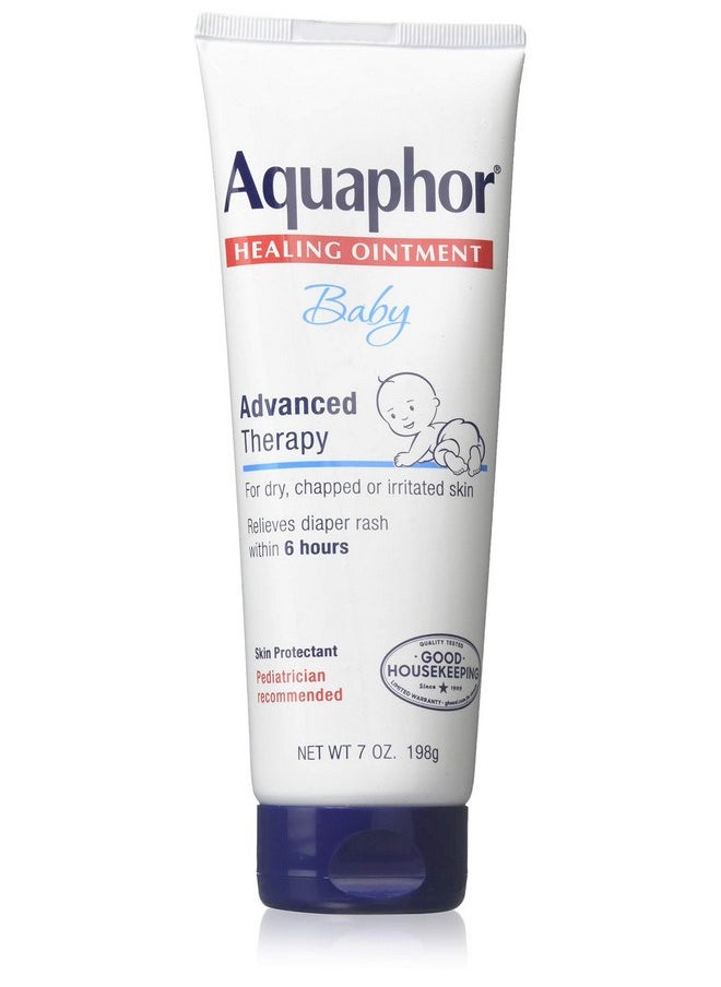 Aquaphor - Aquaphor Baby Healing Ointment Advanced Therapy 7 Ounce Tube (207ml) (2 Pack) - Image 1