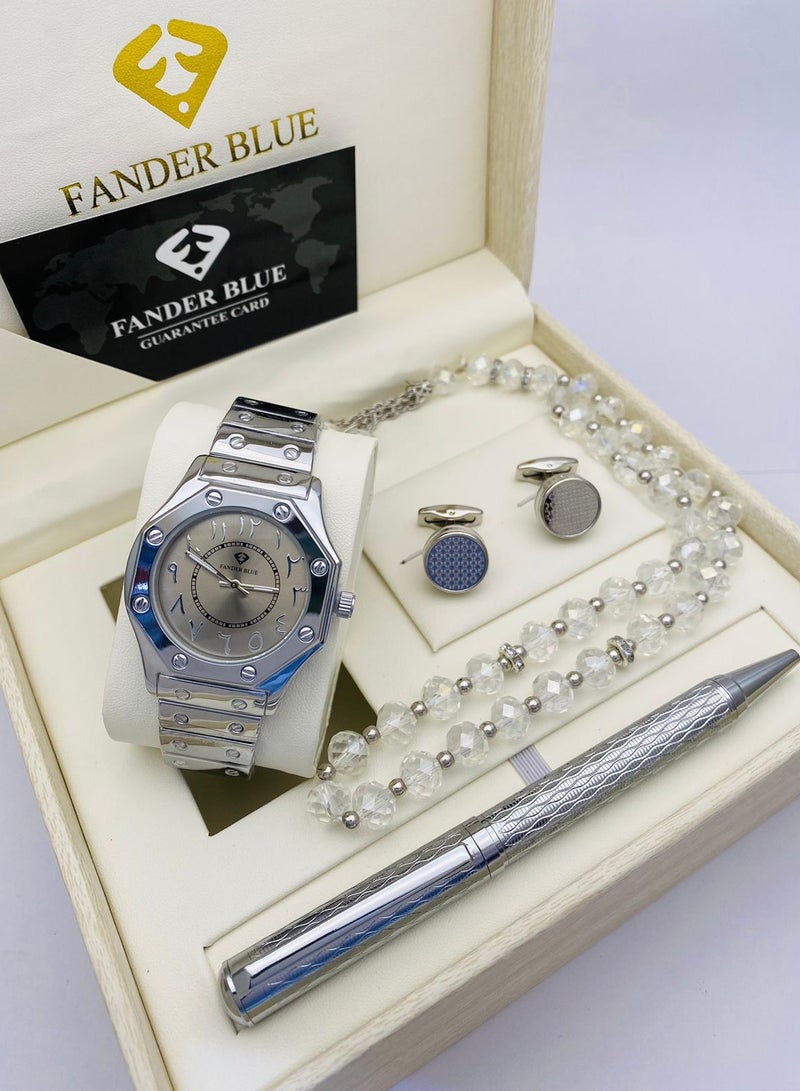 FENDER Fender Blue Men's Watch and Accessories Set 