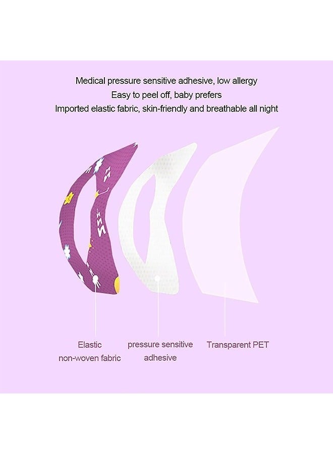 Generic 30PCS Children's Mouth Breathing Correction Patch, Snoring Sticker Mouth Correction Sticker For Children Night Sleep  - Image 3