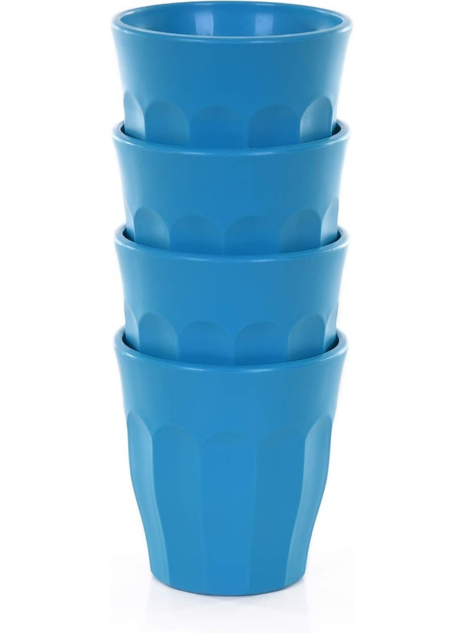 Mintra Home Unbreakable Cups, Tumblers 4pc (175ml) -Turquoise - Image 2