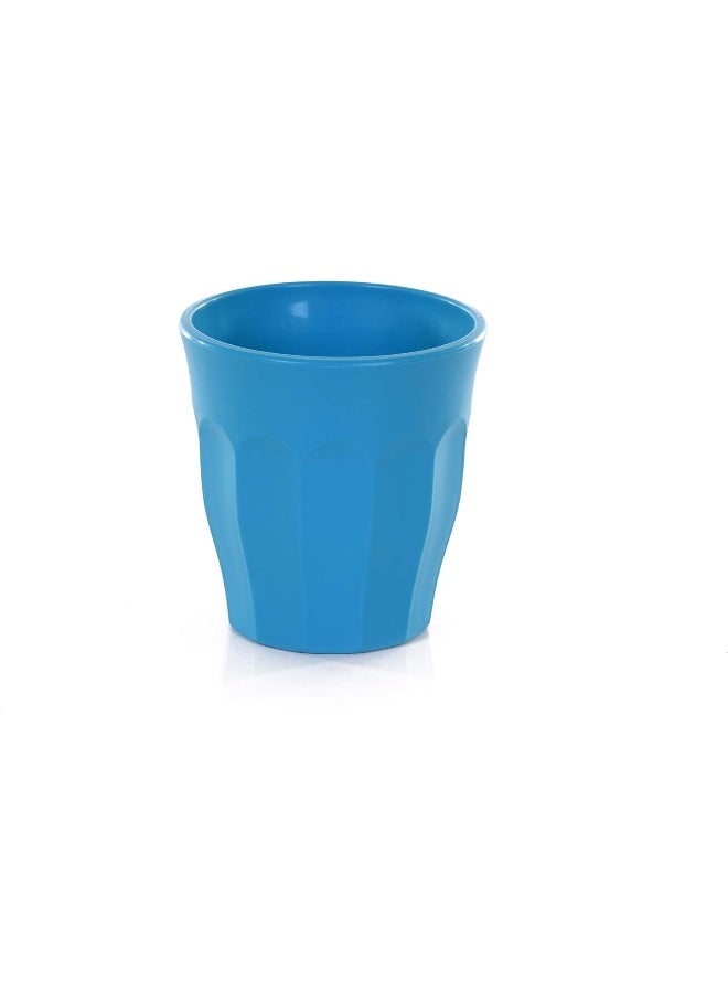 Mintra Home Unbreakable Cups, Tumblers 4pc (175ml) -Turquoise - Image 4