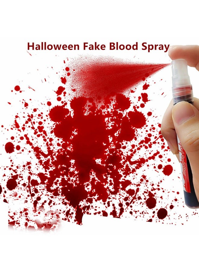 Blood Splatter Fake Blood Makeup(0.35 Oz),Halloween Fake Blood Spray Eye Blood Drops Body Paint,Fake Blood For Clothes And Zombie Monster Vampire Clown Costume Cosplay Makeup,1Pc - pzsku/ZDAC531B2F693AAD3161EZ/45/_/1695646064/abc2c471-bdc8-438f-8499-a10df290e390