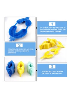 SYOSI 30Pcs Disposable Dental Fluoride Trays, 3 Sizes Dental Impression Trays Foam Mouth Guard Fluorinated Foam Tray (S/M/L)  - Image 4