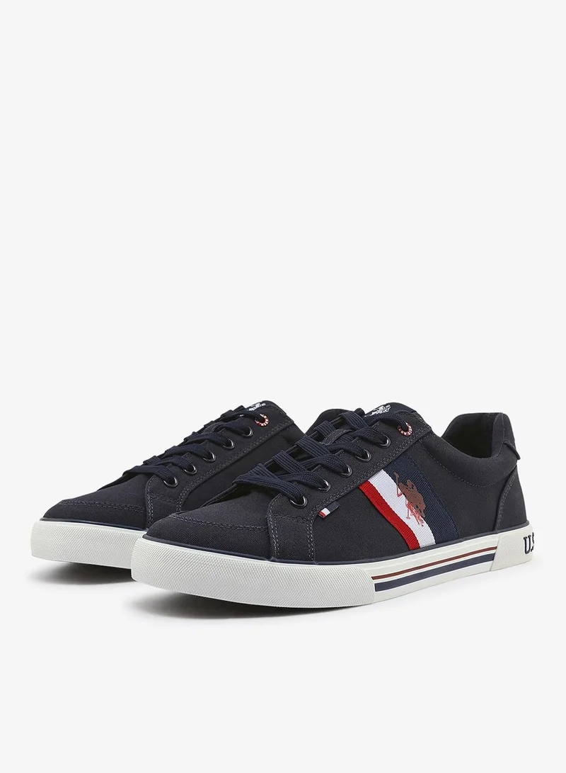 U.S. Polo Assn. Navy Men's Navy Sneakers - Elegant Design,Comfortable Casual Shoes for Everyday Wear for Men | Best Price UAE