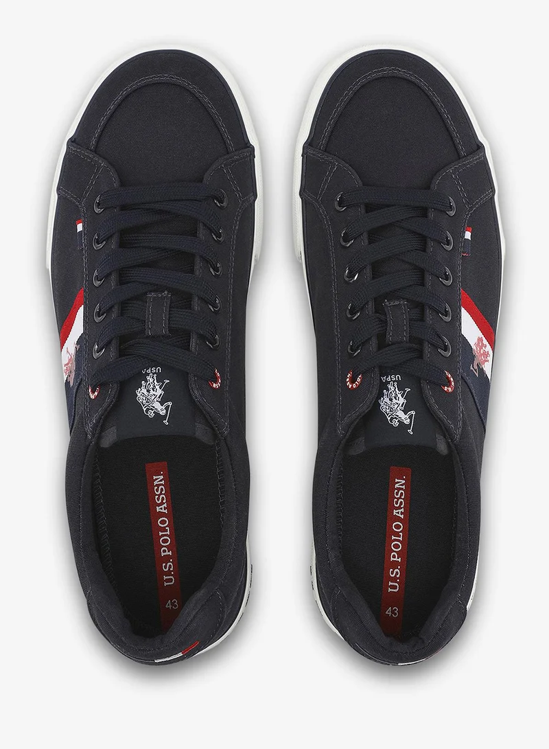 U.S. Polo Assn. Navy Men's Navy Sneakers - Elegant Design,Comfortable Casual Shoes for Everyday Wear for Men | Best Price UAE
