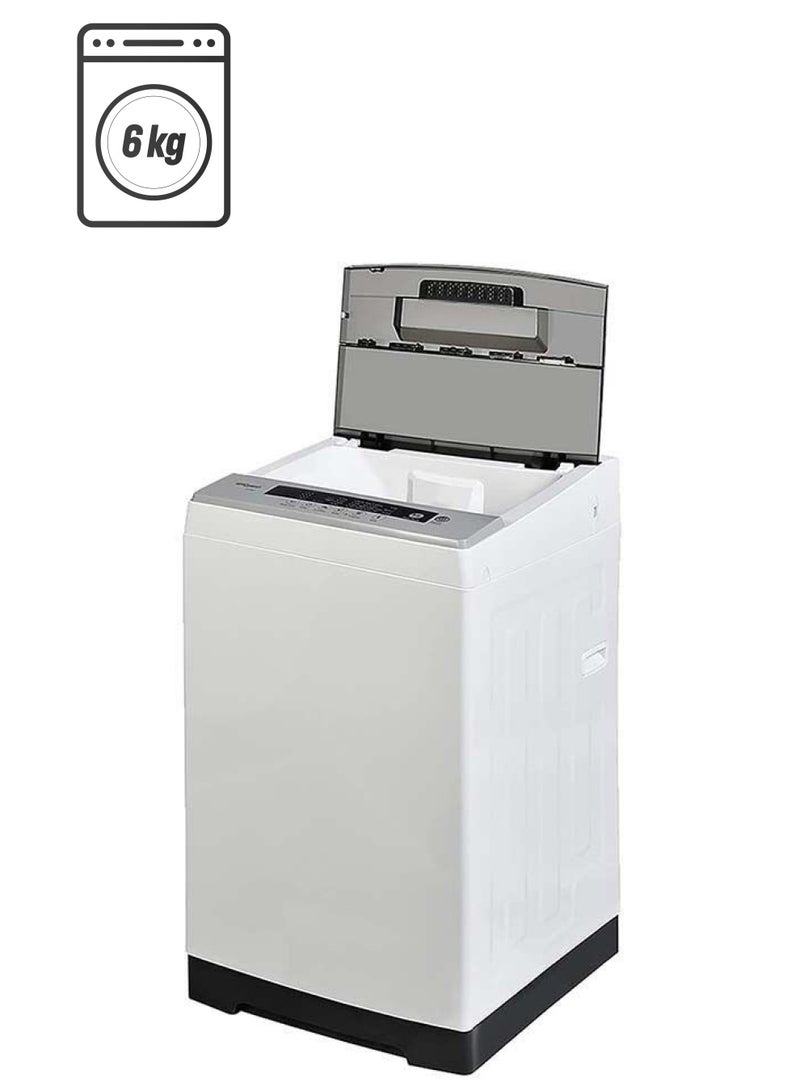 SUPER GENERAL 6 Kg Top Load Fully Automatic Washing Machine, 680 Rpm With Auto Balance, Delay Start And Led Display 360 W 360 W SGW621 White - Image 1