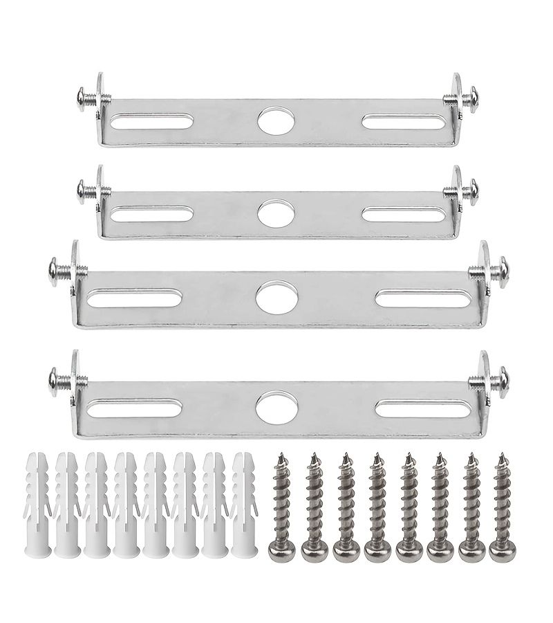 Fixture Installation Brackets 2pcs 95mm And 2pcs 115mm For Wall Lamp - Image 1