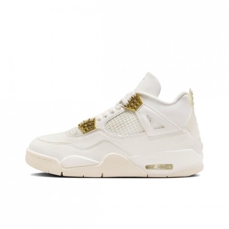 Aj4 Black and White Panda Sapphire Black Cat Black Gray White Cat Jo4 Non-Slip Wear-Resistant Men''s and Women''s Basketball Shoes Aj4 Basketball Shoes - Image 3