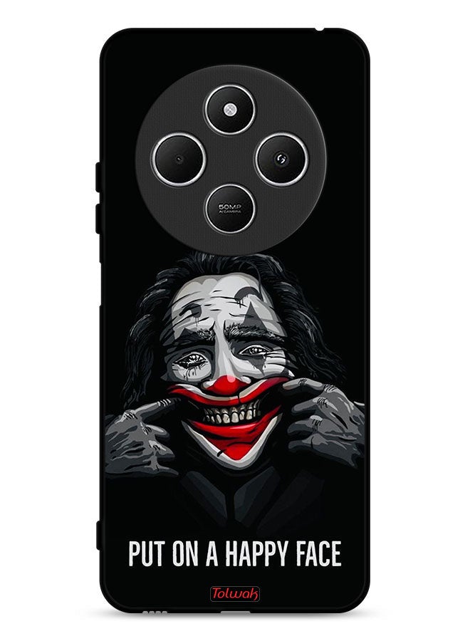 Tolwak Xiaomi Redmi 14C 4G Protective Case Cover Put On Happy Face - Image 1